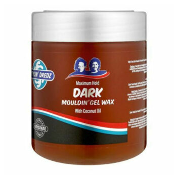 Stylin' Dredz Dark Mouldin' Gel Wax with Coconut Oil 1300ml